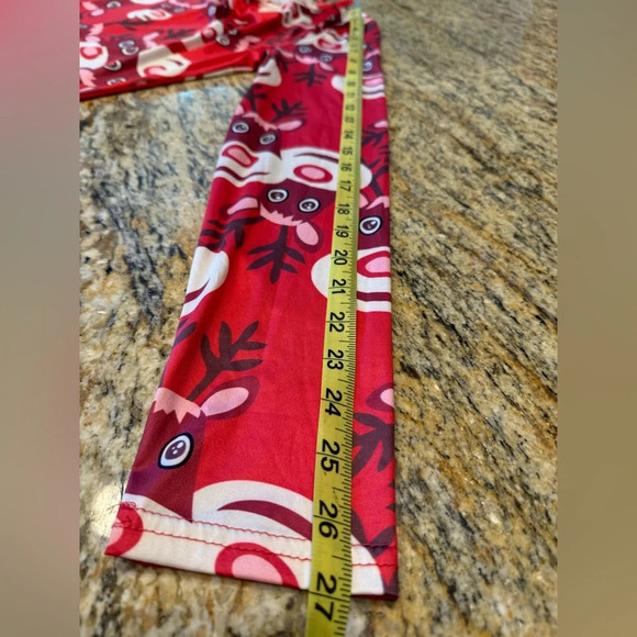 Vessos Rudolph Christmas Holiday Dress Size Small  Soft Lightweight - Picture 10 of 10